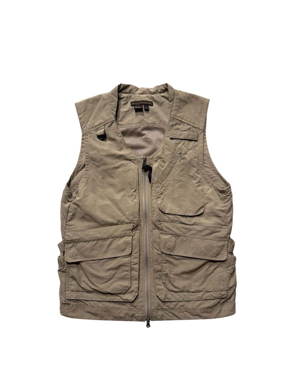 Royal Robbins Men's Utility Multi-Pocket Outdoor Fishing Vest Khaki